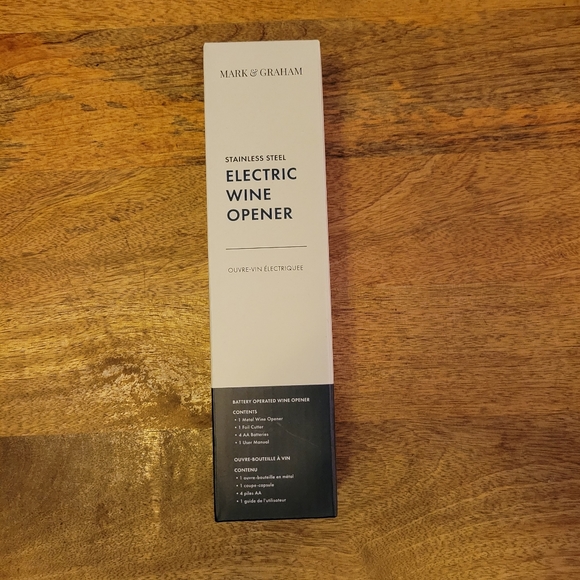 Mark & Graham Electric Wine Opener - Picture 1 of 4